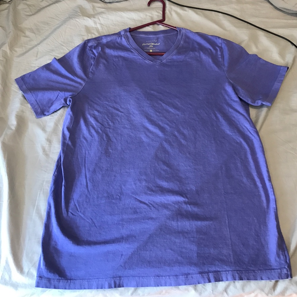 COPY - Vintage Washead purple tee v-neck